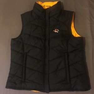 Columbia Mizzou Reversible Puffer Vest